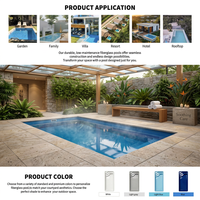 Piscine Conteneur Mobile Apaisante de 40 pieds pour SPA - Équipement Complet Facile à Installer Vente en Gros Usine