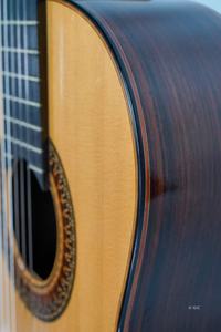 39-Inch Classical Guitar Master Luthiers High Quality All Solid European Spruce Roswood Body Gloss Nylon Ebony Handcrafted - Product Image 4