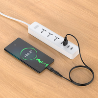 Câble adaptateur d'alimentation USB 5V en gros pour routeur modem DC55*21 5V vers 12V, conducteur en cuivre, isolation en PVC