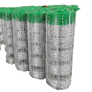 Factory Supply 8ft Fixed Knot Galvanized Woven Farm Field Fencing In Bulk