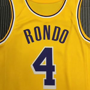 Camiseta de baloncesto personalizada Rondo 2018-19, camiseta cosida de la mejor calidad - Product Image 1