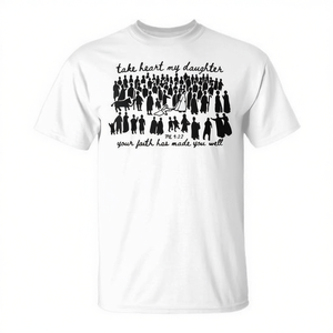 Camiseta Cristiana con Versículo Bíblico, Versículo de la Escritura, Jesús, Fe - Product Image 2