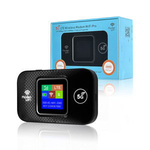 Routeur WiFi portable 4G LTE version américaine E5880 avec fonction pare-feu, fonction MIFI, antennes intégrées pour les voyages en voiture et l'utilisation en extérieur - Product Image 1