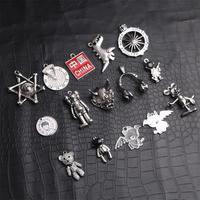 Collier Hip Hop DIY Versatile Titane Acier Chaîne Pendentif Personnalisé Jumpy Chandail Chaîne Accessoires Pour Homme Anfd Femmes