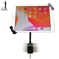 Support de tablette réglable EStand à col de cygne antivol pour iPad Mini Air Pro Apple de 7 à 11 pouces, support de fixation en métal pour écran Samsung