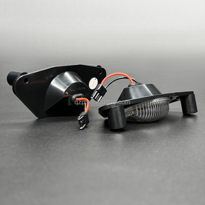 Accessoires de voiture transparents lumineux LED lampe de numéro de plaque d'immatriculation pour <span class=keywords><strong>Pontiac</strong></span> Grand <span class=keywords><strong>Prix</strong></span> Fiero Firebird - Product Image 3