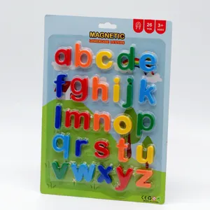 Lettres magnétiques minuscules lettres minuscules de l'alphabet lettres magnétiques minuscules fond transparent