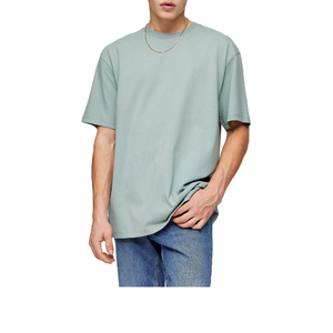 T-shirt surdimensionné pour homme en coton/spandex, respirant et écologique, prix d'usine, sur mesure, grande taille, manches courtes, approvisionnement direct - Product Image 1