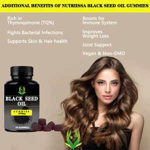 Premium Black Seed Oil Gummies Maximum Potency Support Immune System Digestive Health Weight Loss Support <b>Supplements</b> - Product Image 5