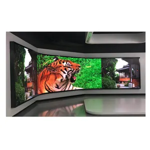 Pantalla LED redonda flexible curvada para interiores al por mayor personalizada