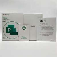 Caja de Tarjetas de Licencia Project Pro 2021 con Activación Global en Línea al 100%, Licencia de Clave de Internet, 6 Meses de Garantía, en Stock, Envío Rápido