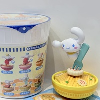 Vente en gros : Nouvelle série de figurines mignonnes en forme de chien blanc de la série Ramen House, boîte mystère authentique, ornement tendance, cadeau pour filles