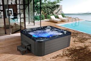 Bain à remous carré extérieur <span class=keywords><strong>américain</strong></span>, <span class=keywords><strong>spa</strong></span> à jets - Product Image 6