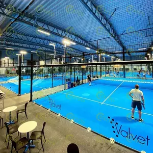 EXITO 2023 Hot Sale In UAE Espana Central And South America Market Panoramic Padel Court And Paddle Court