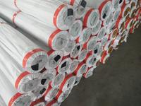 Rouleau de revêtement de sol en vinyle PVC feutre rouge 70g du fabricant Linoléum antidérapant en plastique pour appartements Lowes Parquet Surface