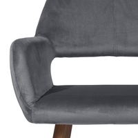 Meubles de maison scandinave, chaise en tissu, design pour salle à manger et Restaurant, avec pieds en bois et en métal