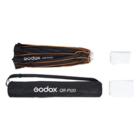 Godox QR-P120 Deep Parabolic Softbox Rapidly Release 120cm Parabolic Deep Softbox pour Bowens Mount Studio Flash