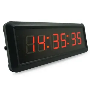 Industrial Stop Countdown <b>Digital</b> <b>Wall</b> <b>Clock</b> Remote Control Line Button Reset for School Unicycle Race Timing JI6D-1.5R - Product Image 4