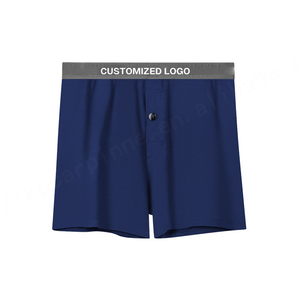 Alta calidad personalizado 95 algodón suelto hombres Boxers ropa interior pantalones cortos Fashional nuevo estilo transpirable moda Pantalones cortos para hombres - Product Image 3