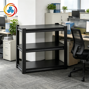 Factory Wholesale 3 Tier Adjustable Metal Storage Shelving <b>Unit</b> Heavy Duty Steel Warehouse Storage Rack for Garage Home Basement - Product Image 1