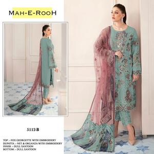 Costume pakistanais de concepteur d'approvisionnement direct d'usine avec travail manuel et broderie costume Salwar d'Inde - Product Image 3