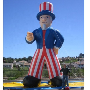 Gigante inflable personalizado <span class=keywords><strong>Tío</strong></span> <span class=keywords><strong>Sam</strong></span> modelo globo para la publicidad - Product Image 2