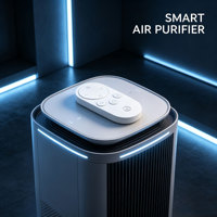 Mini télécommande intelligente 433,92 MHz pour ventilateur, lumière, four, cheminée, chauffage, code fixe, code roulant, 7 touches, conception ODM