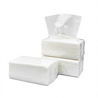 Papier toilette en rouleau épais en pâte de bois vierge bon marché 20x21cm en boîte Vente en gros commerciale en vrac Utilisation domestique Chine