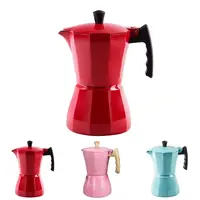 Amazon. Com 3 Cup Roze Mokka Italië Mini Espresso Maker Gepersonaliseerde Moka Pot