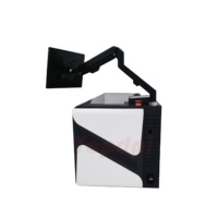 Máquina de impresión de película de mascotas tamaño A3, máquina de vibración de polvo de 30cm, impresora digital pequeña con cabezales xp600