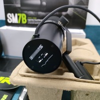 Microphone dynamique filaire cardioïde à condensateur SM7B avec suppression du bruit pour le commerce électronique transfrontalier, diffusion en direct professionnelle sur ordinateur