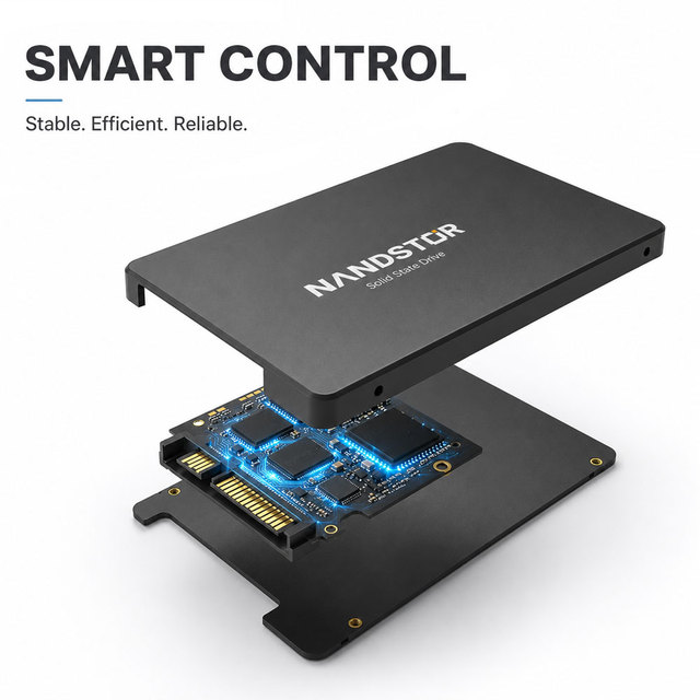 Nandstor Factory 256GB 512GB 1TB 2TB Internal SSD Hard Drive 2.5 Inch SATA SSD High Performance Solid State Drive OEM Hard Drive