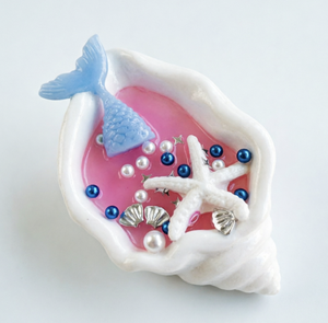Nouveau jouet anti-stress populaire style océan kawaii : coquillage, queue de sirène, étoile de mer, squishy pour la relaxation et la décompression - Product Image 4