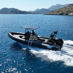 Bateau <span class=keywords><strong>de</strong></span> <span class=keywords><strong>luxe</strong></span> australien <span class=keywords><strong>de</strong></span> 7 m (23 pieds) RIB700 en Hypalon, semi-rigide, pour 13 personnes, idéal pour la pêche, le canoë, les croisières insulaires - Product Image 4