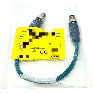 Rscd 440-0.3m Eurofast Ethernet Cordset Double M12 Mâle 0.3m U-04469 Nouveau Original Prêt Stock Automatisation Industrielle Pac - Product Image 1