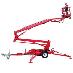 2026 UNW Chinese Factory Towable Telescopic <strong>Boom</strong> <strong>Lift</strong>, 12-24m Height Working Platform, Mobile Lifting Equipment For Sale - Product Image 4