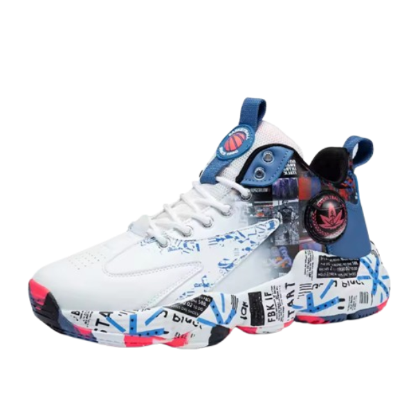 Blanc et bleu