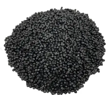 Pe100 hdpe hitam untuk pipa laut hdpe plastik butiran hdpe pe 100 Harga butiran