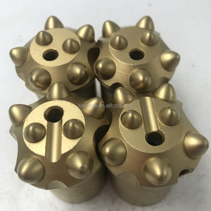 <span class=keywords><strong>Carbide</strong></span> giảm dần khoan nút bit 34mm 36mm 38mm hình nón cứng Rock nút côn khoan bit 7 11 12 Độ Đá khoan công cụ - Product Image 1