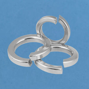 उच्च गुणवत्ता वाले कस्टम विभाजन लॉक वॉशर स्टील स्प्रिंग लॉक वॉशर भारी प्रकार के लोचदार गैसकेट - Product Image 3