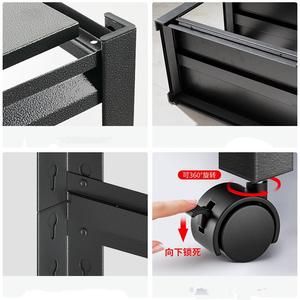 Market <b>Display</b> Metal <b>Shelving</b> Folding Type Rack - Product Image 2