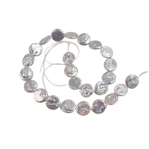 Perles d'eau douce naturelles faites à la main en forme de goutte d'eau baroque de 14*18 mm, perles en vrac pour la fabrication de bijoux - Product Image 5