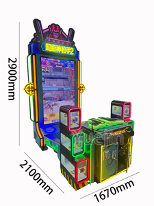 Macchina da Gioco Arcade a Gettoni per Simulatore di Abilità con Luci LED in Metallo e Acrilico - Product Image 3