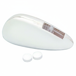ELISIR Mini Portapillole 32x65mm, Scatola Rettangolare per Medicinali in PP e Metallo per Conservare Pillole o Altri Farmaci - Product Image 2