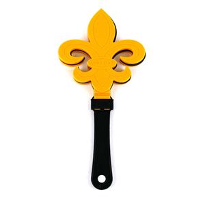 Clapet en plastique Mardi Gras personnalisé Mini Clapet de fête 7 pouces 11 pouces Fournitures de fête Cadeau de décoration Faveur de carnaval élégante - Product Image 1