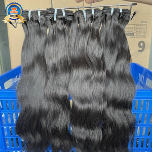 缅甸原始角质层对齐原始发束，巴西原始人发，全厚100% 原始角质层对齐头发 - Product Image 5