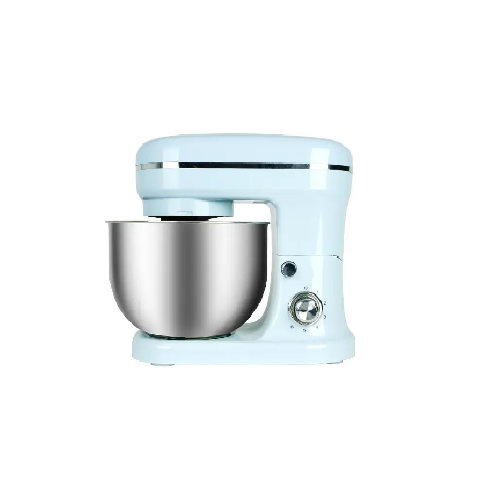 Stand Mixer 1200W 6-Speed Tilt-Head Food Mixer Dough Mixer with 5-Quart Stainless Steel Bowl Dough Hook Mixing Beater