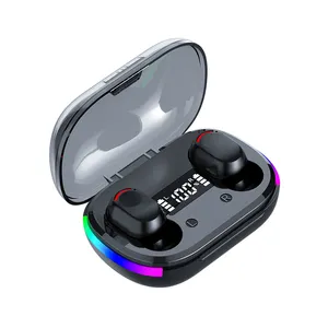 K10 earbud TWS kontrol sentuh cerdas, Earphone olahraga desain Video Game nirkabel Bluetooth