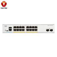Commutateur C1300-16P-4X de POE de gigabit du port 10 de la série 16 du catalyseur 1300 de Cisco