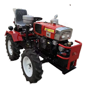 Mini-tracteur agricole 10 CV à bas prix, motoculteurs pour vergers et jardins, neuf d'usine. - Product Image 1